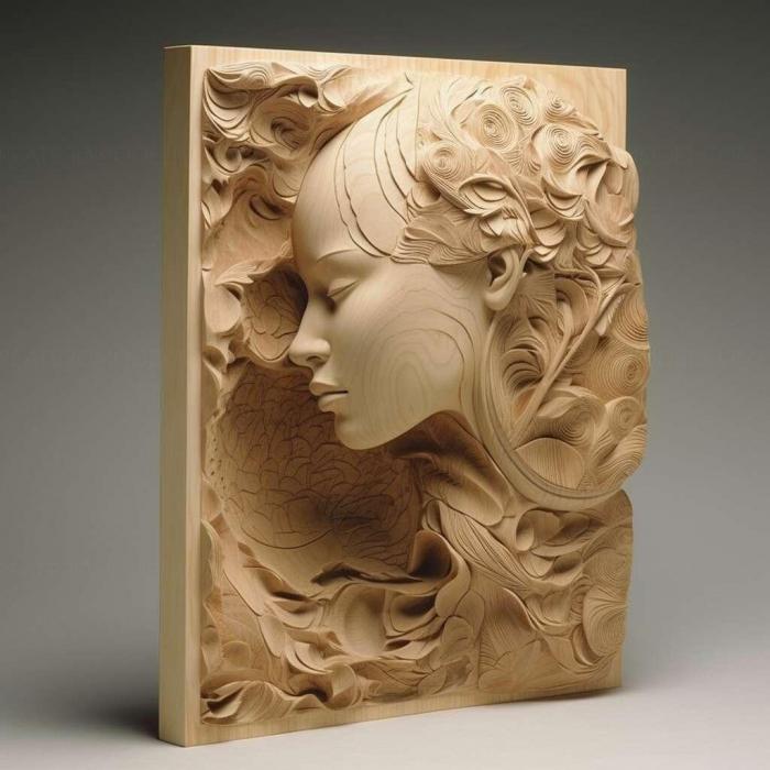 نموذج ثلاثي الأبعاد لآلة CNC 3D Art 